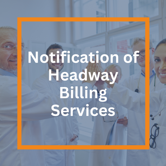 Notification of Headway Billing Services