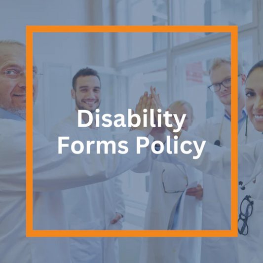 Disability Forms Policy (PDF)