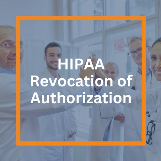 HIPAA Revocation of Authorization Form (PDF)