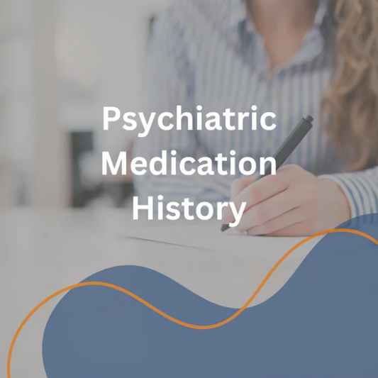 Psychiatric Medication History (PDF)